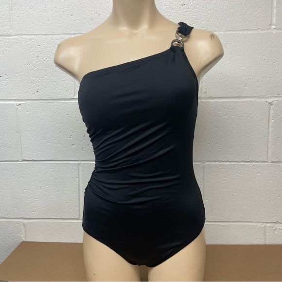 Michael Kors orange one shoulder swimsuit - multiple sizes - Picture 2 of 3